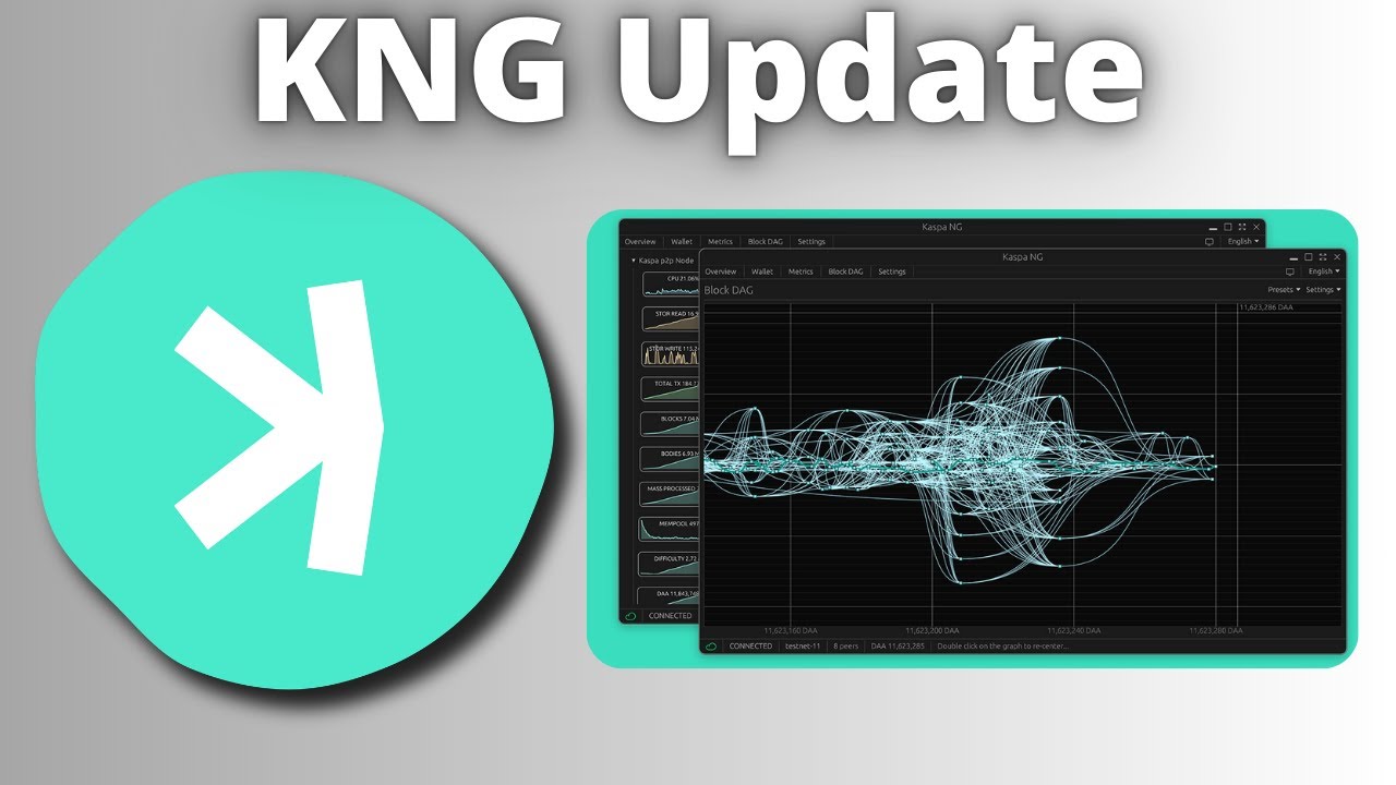 Kaspa NG Now Supports The Crescendo Update | Wallet Setup Guide