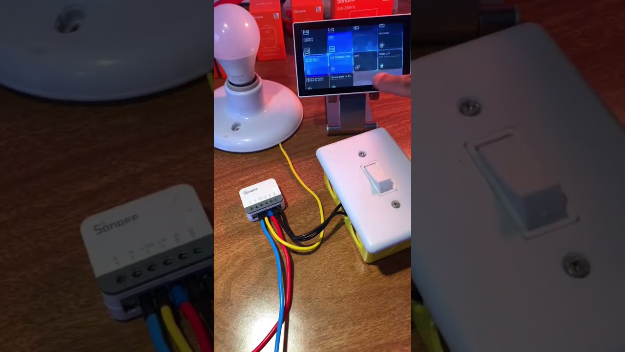 SONOFF MINIR2 ZIGBEE #automa&ccedil;&atilde;o #sonoff #alexa #automa&ccedil;&atilde;oresidencial #fy #eletrica #tutorial