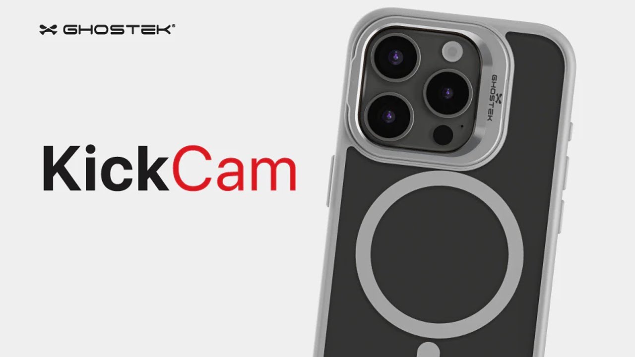iPhone 15 Pro &mdash; Ghostek KickCam Instructional Video