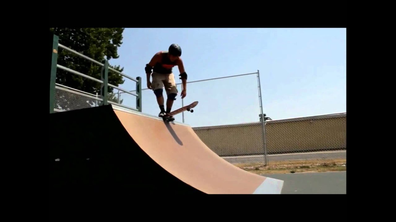 My First Drop In On A Skateboard