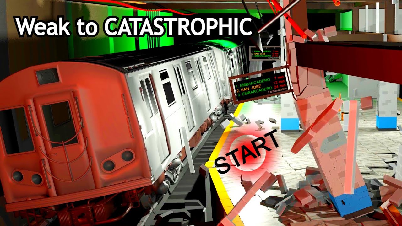METRO Station: 10 Earthquakes Comparison!
