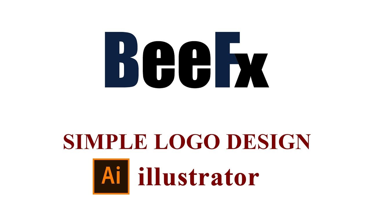 How to Design logo in illustrator