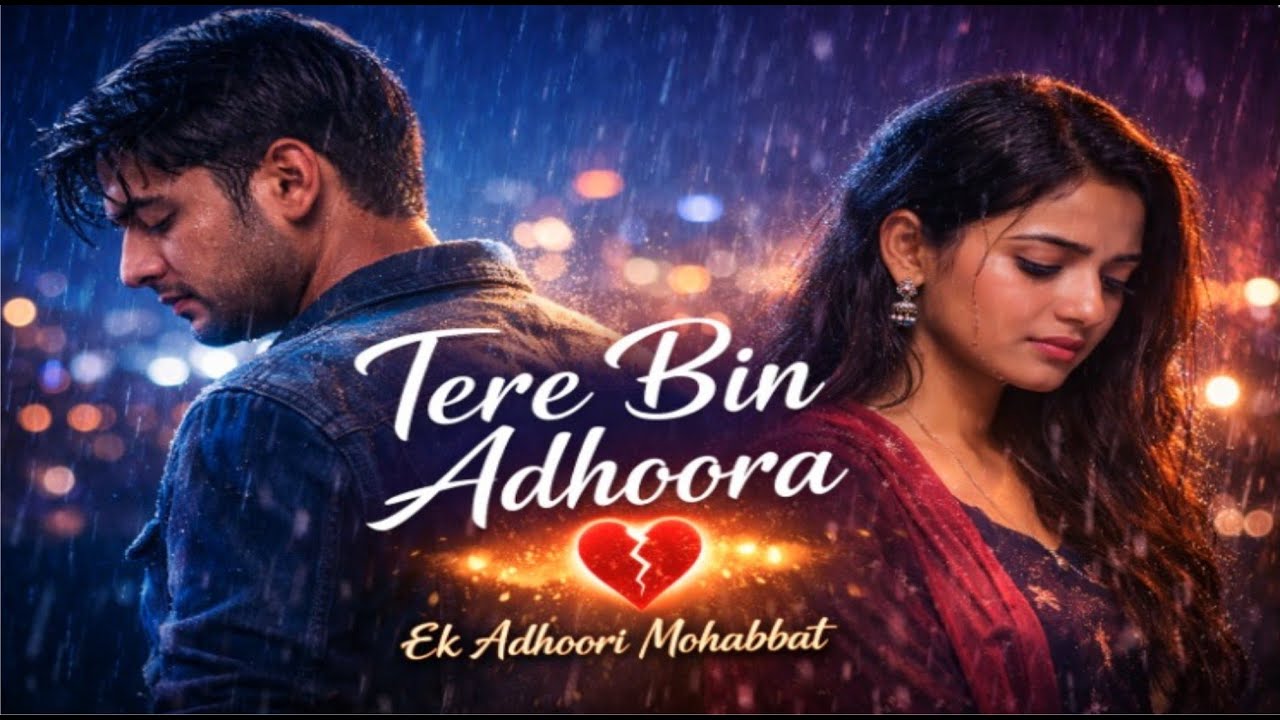 Tere Bin Adhoora 💔 | Heart Touching Sad Romantic Song | New Hindi Song #romanticsadsong