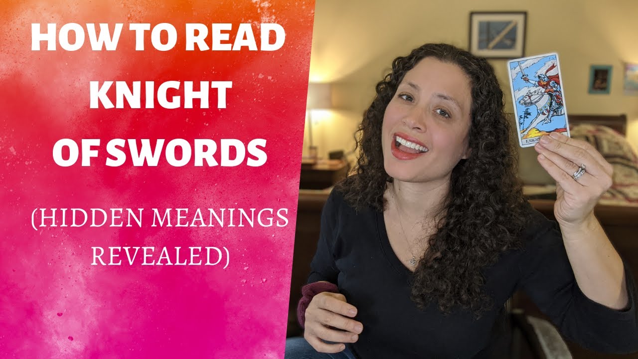 KNIGHT OF SWORDS TAROT CARD MEANING & symbolism (Includes reversed meanings & astrology)