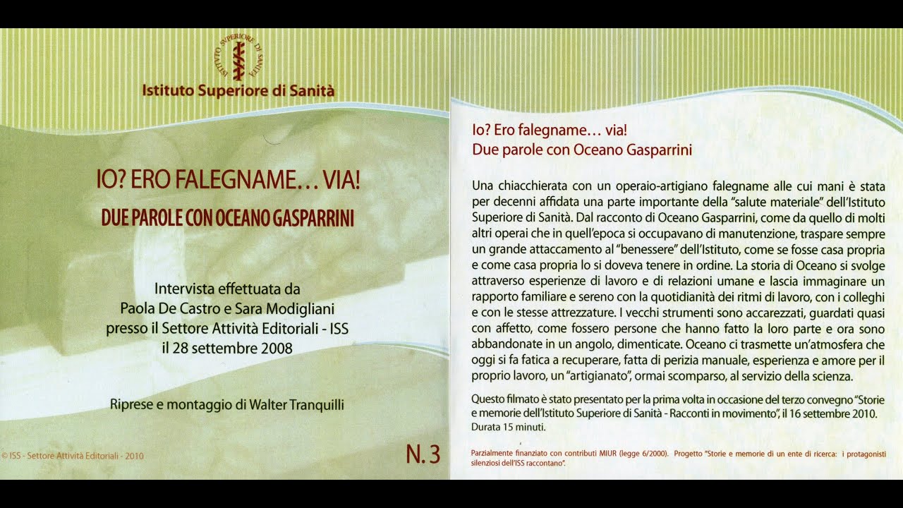 Ero falegname    Via!