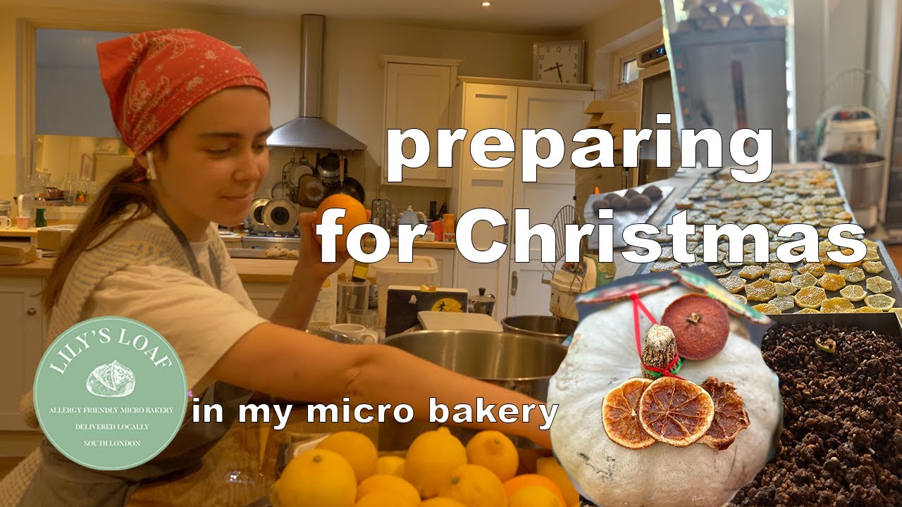 PREPARING FOR CHRISTMAS IN MY MICRO BAKERY