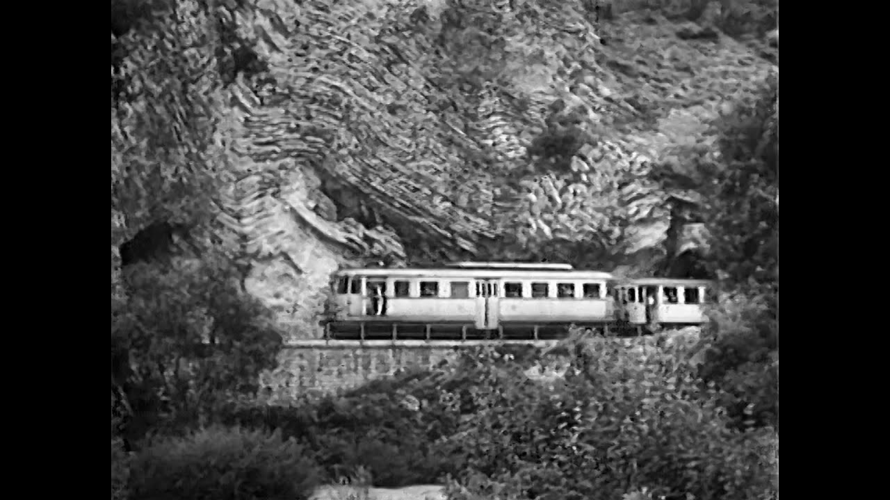 Il trenino Spoleto-Norcia non sferraglia più | Filmato RAI (1970)