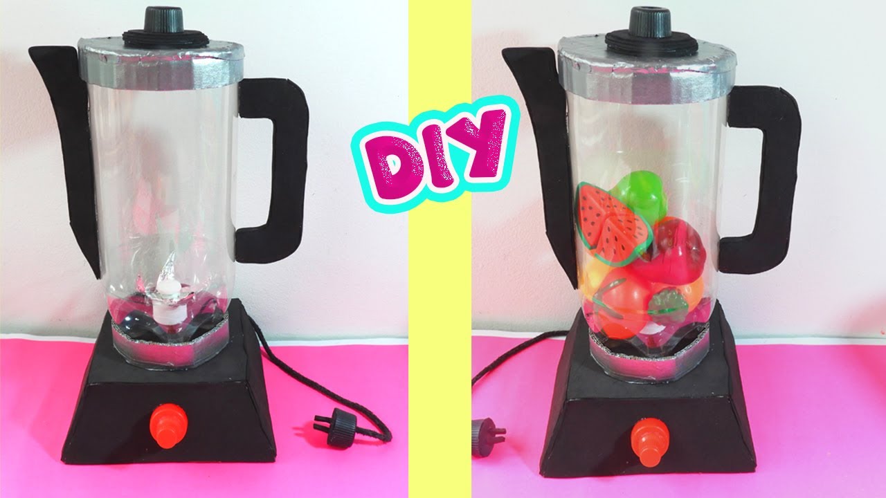 COMO HACER UNA LICUADORA CON MATERIAL RECICLADO ⭐ DIY CRAFTS