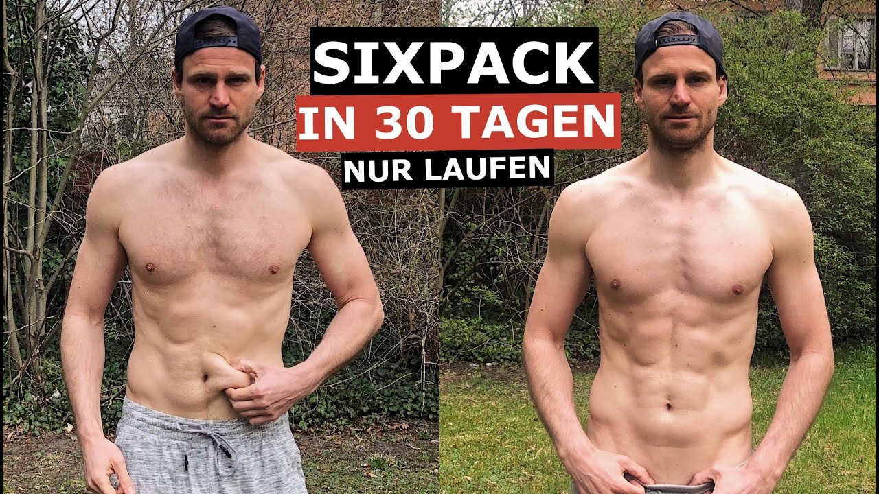 SIXPACK IN 30 TAGEN (nur mit Laufen)?! - Das Selbstexperiment mit MARC MAXWELL