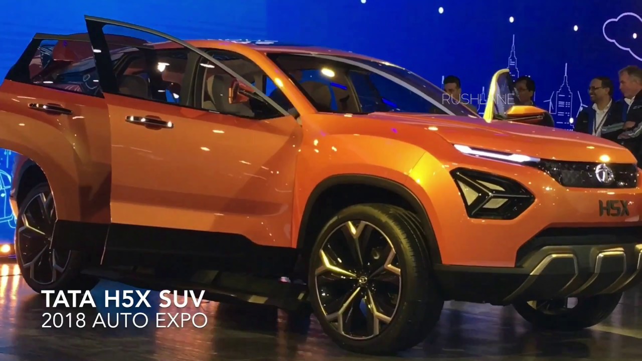 Tata Harrier SUV (H5X Concept) for India - Walkaround