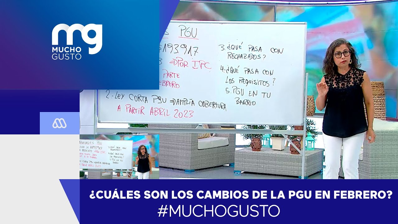 #MuchoGusto / Cambios en la Pensión Garantizada Universal incrementarán el monto a $206.000 pesos