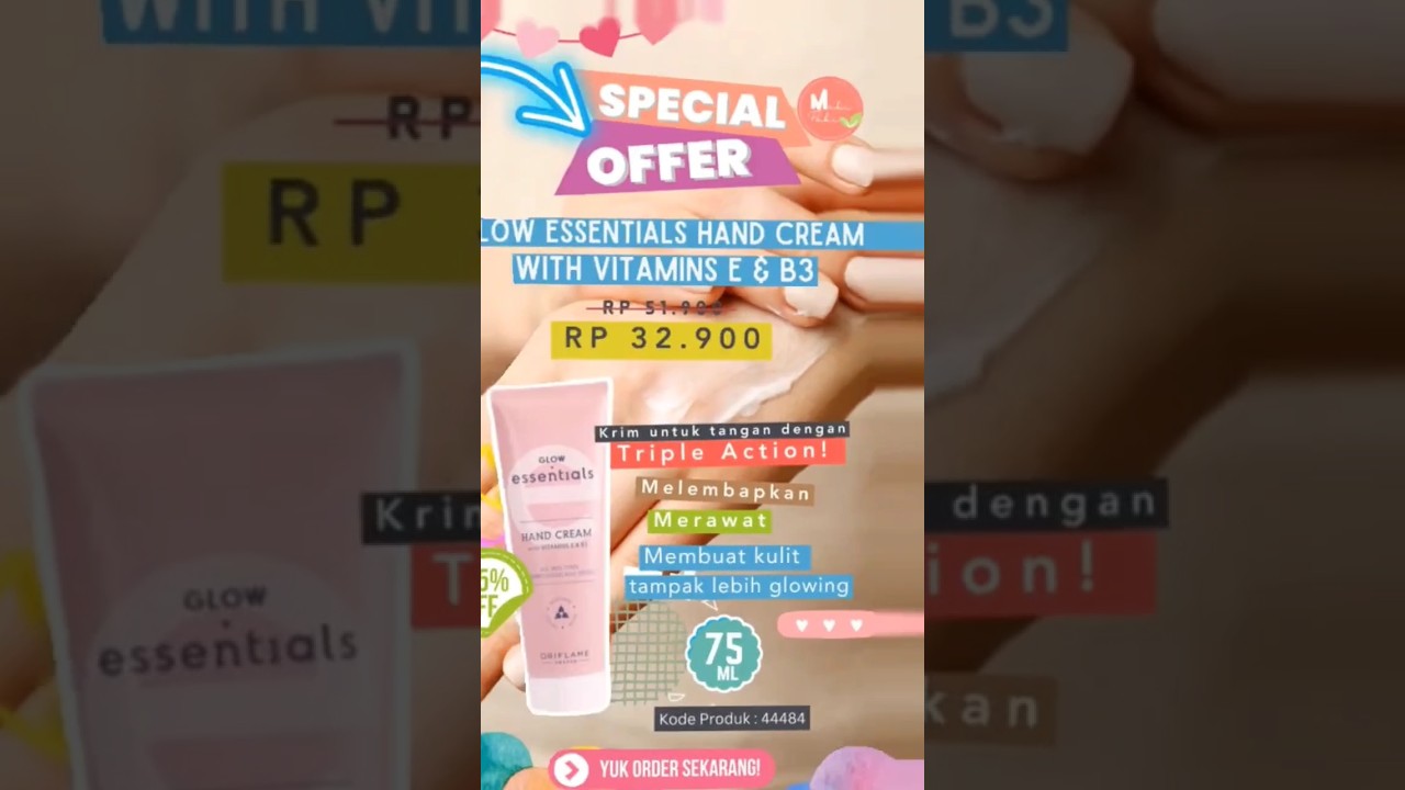 krim tangan #handcream #skincare #promo #bodycare #promooriflame #kulit  #kulitsehat