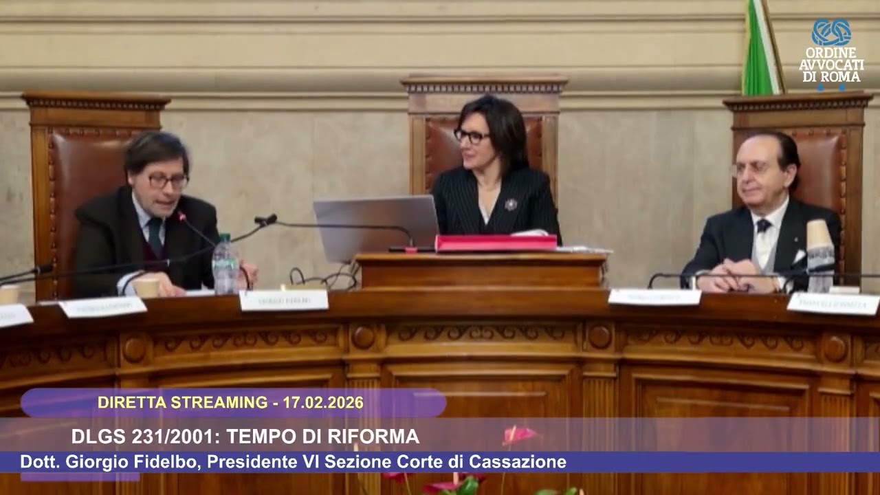 DLGS 231/2001: TEMPO DI RIFORMA - 17.02.2026