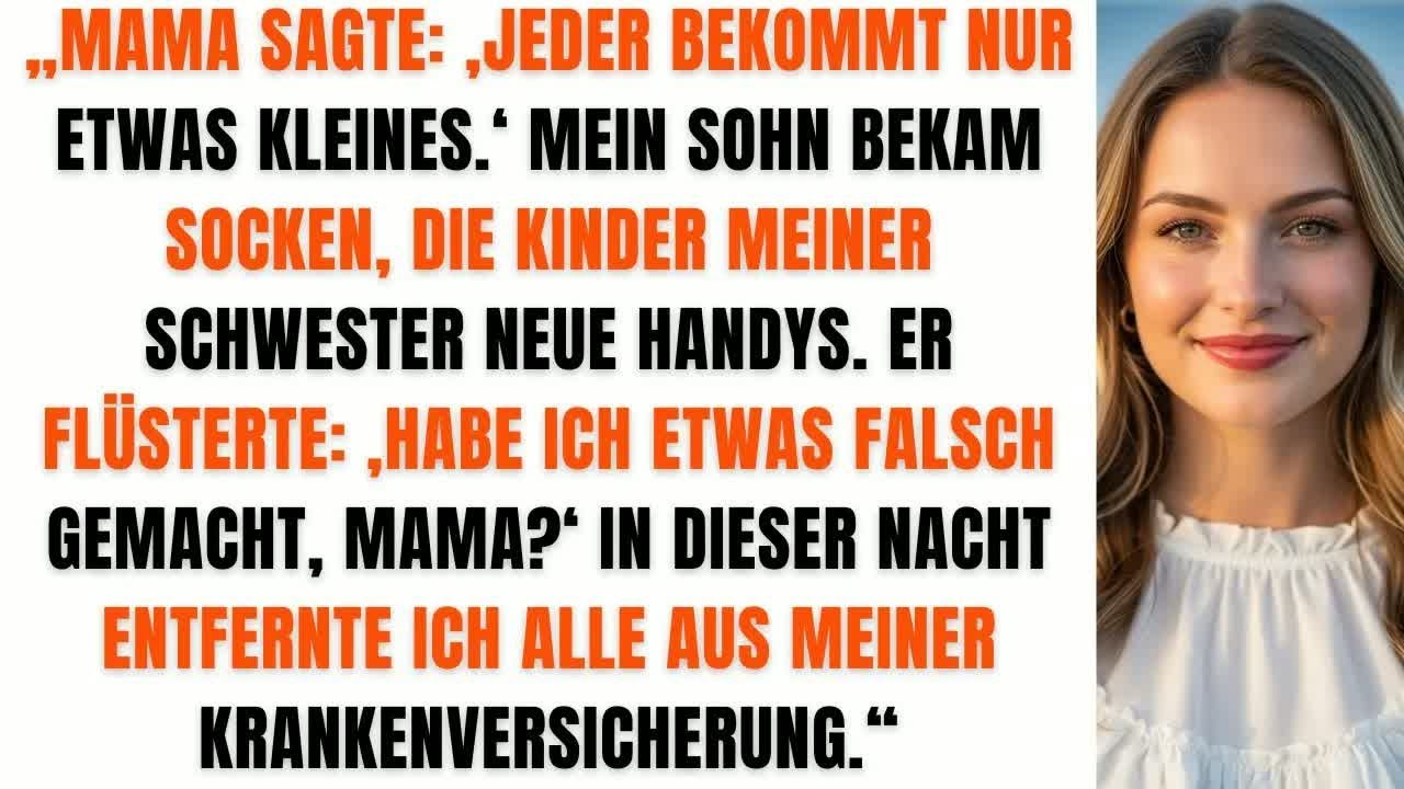 Meine Mutter versprach kleine Geschenke für alle – doch dann bekamen meine Neffen neue Handys…