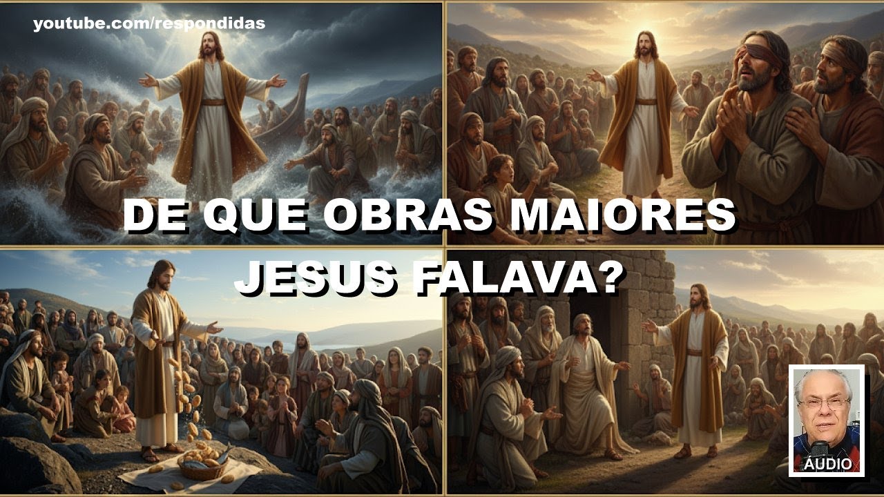 De que obras maiores Jesus falava? João 14 [ÁUDIO] Mario Persona