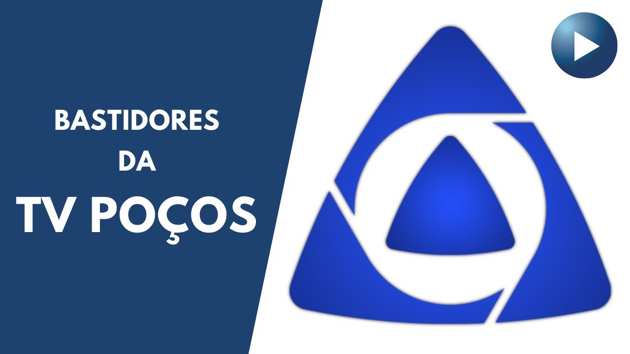 TV Poços - bastidores