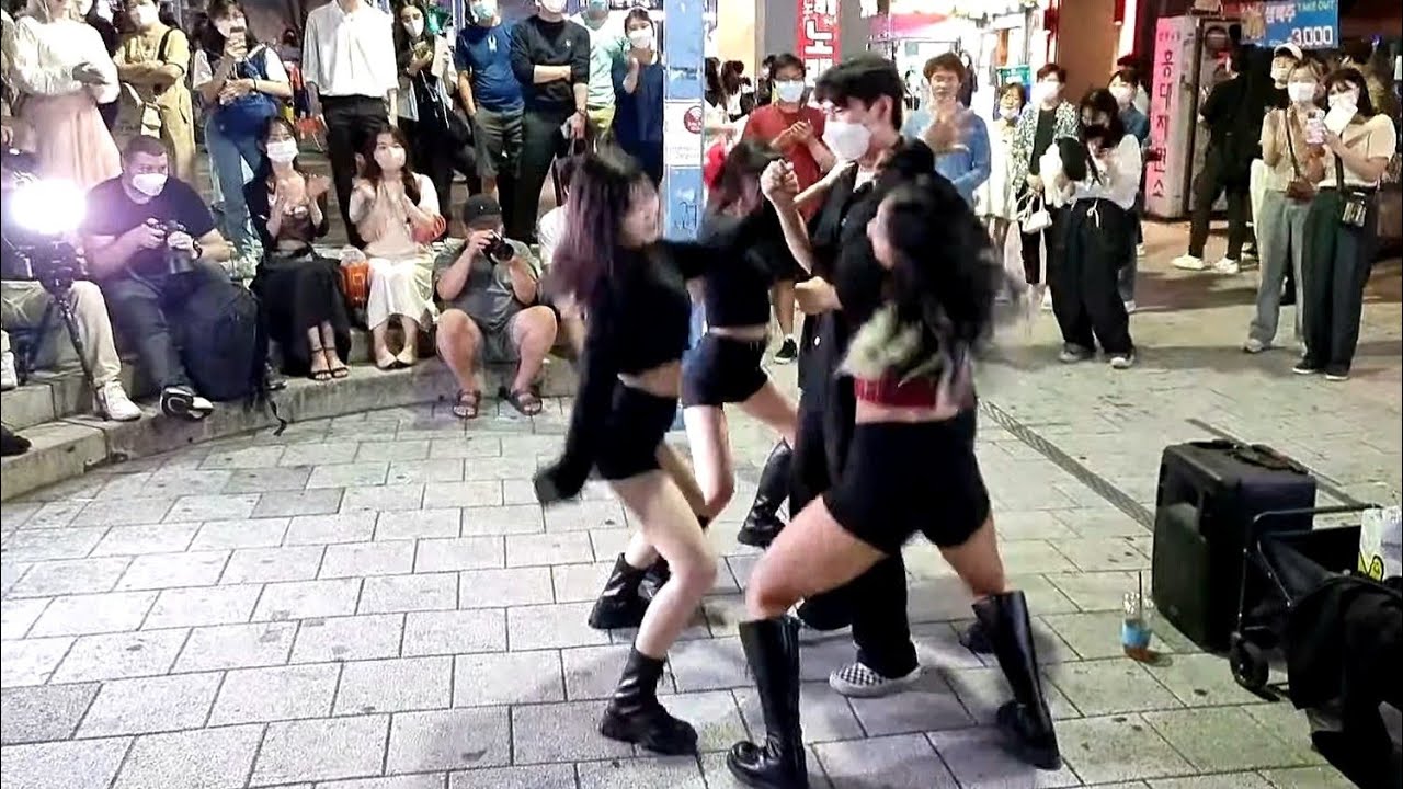 SUNDAY. DIEM & PARADOX. BEAUTIFUL SPLENDID HONGDAE BUSKING.