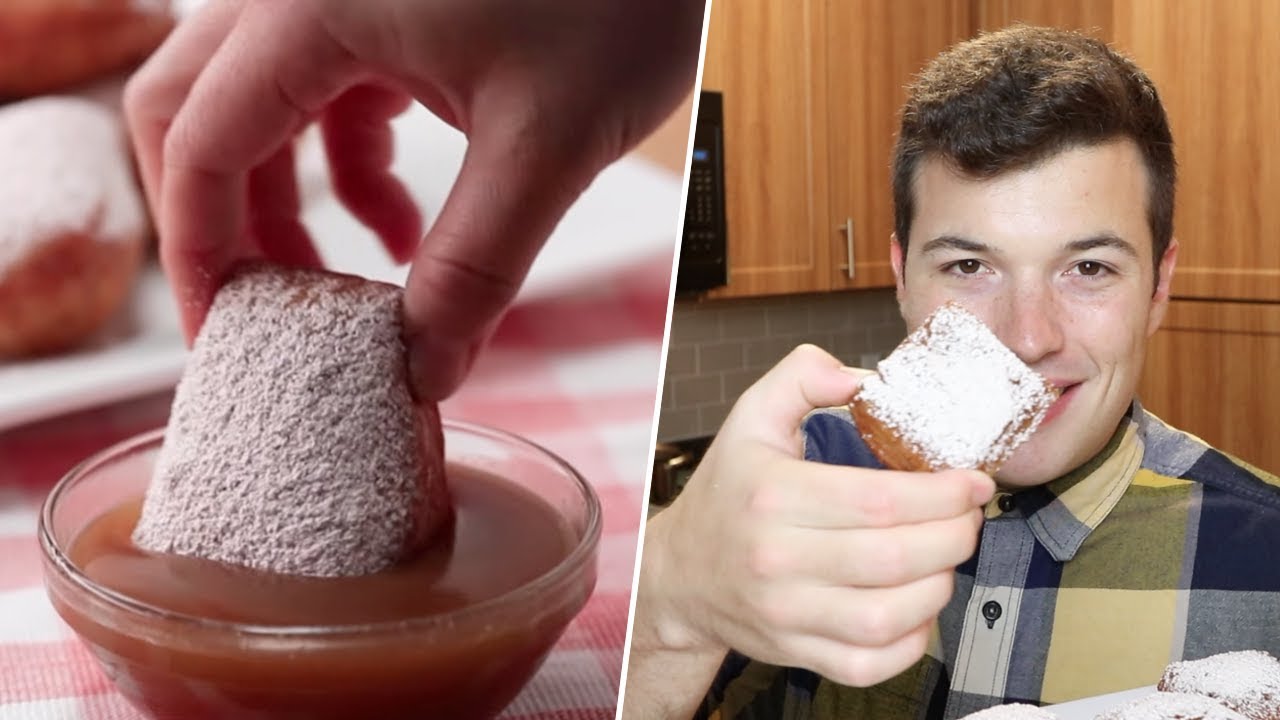 I TESTED Tasty's Apple Cider Beignets - Buzzfeed Tested