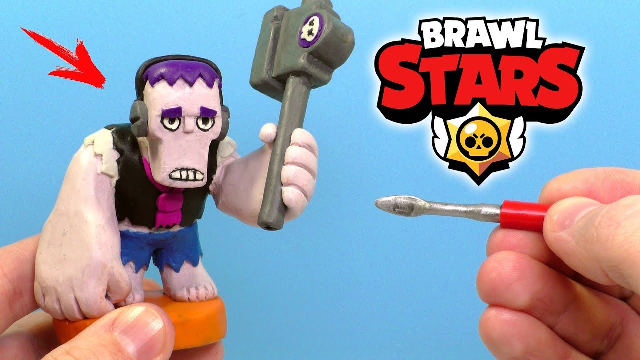 ЛЕПИМ ФРЭНКА из игры БРАВЛ СТАРС | Brawl Stars