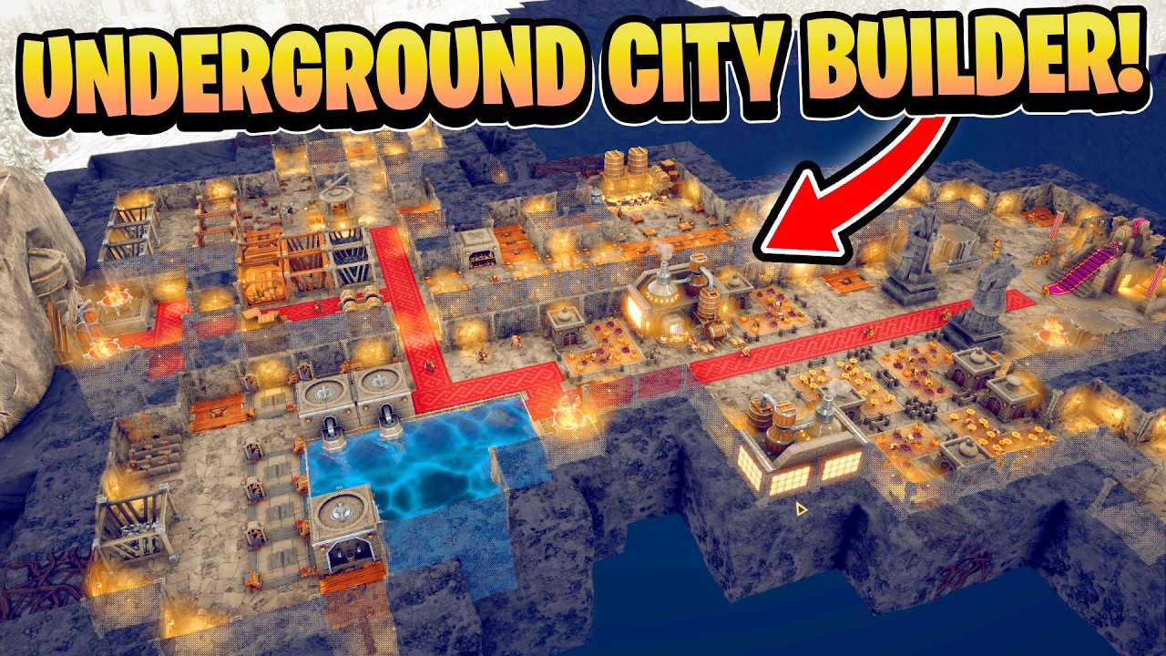I MINED the PERFECT Underground Dwarven Kingdom!