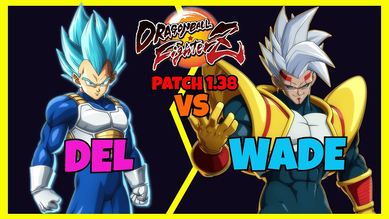 DBFZ - DEL vs WADE matches (Blue Vegeta, Beerus, SSJ Goku vs Super Baby 2, Kefla, Janemba)