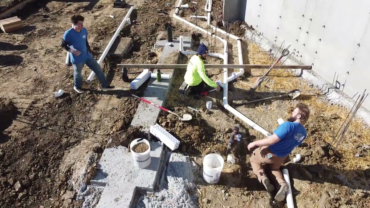 Basement Plumbing A