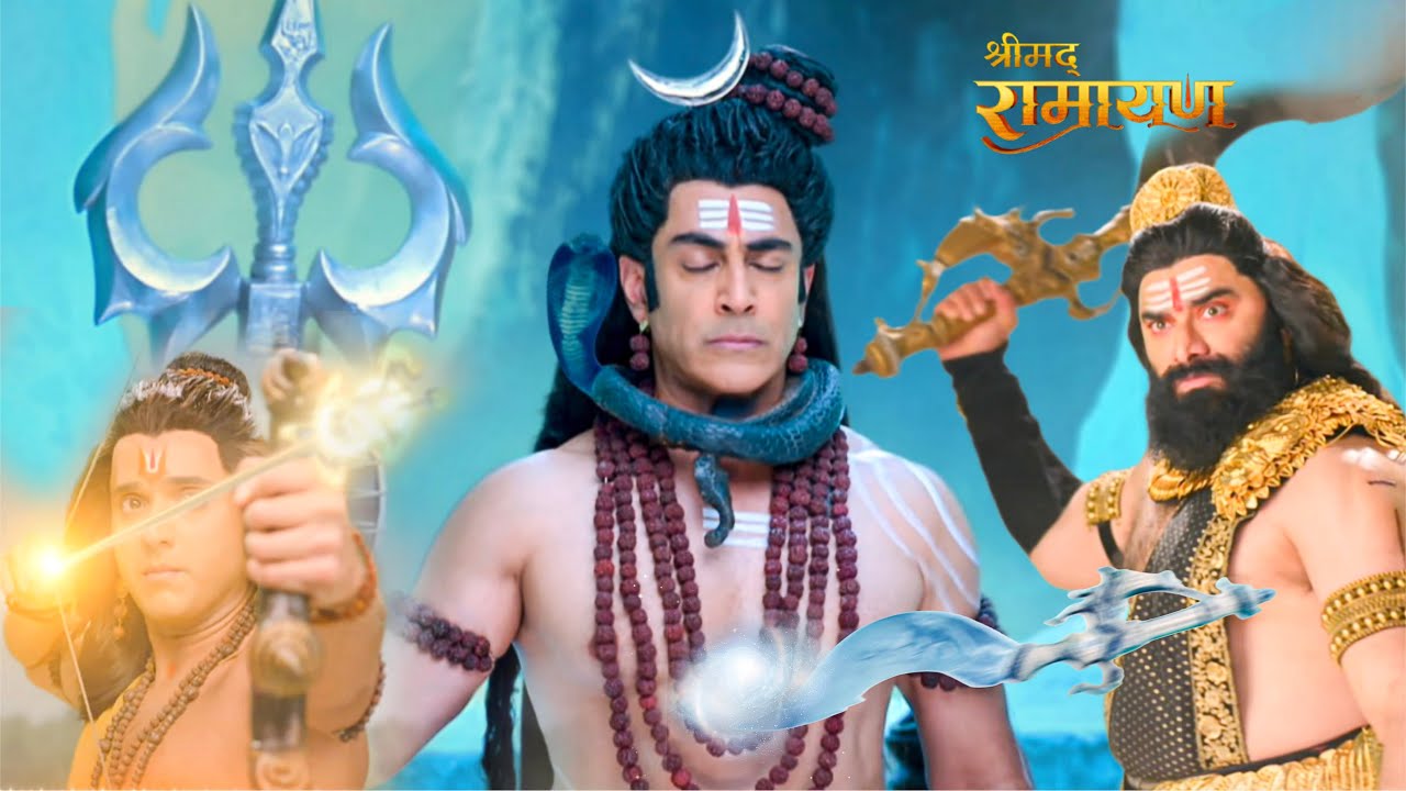 राम की रक्षा के लिए महादेव ने सहा रावण के चंद्रहास का प्रहार || Shrimad Ramayan || Full Episode ||