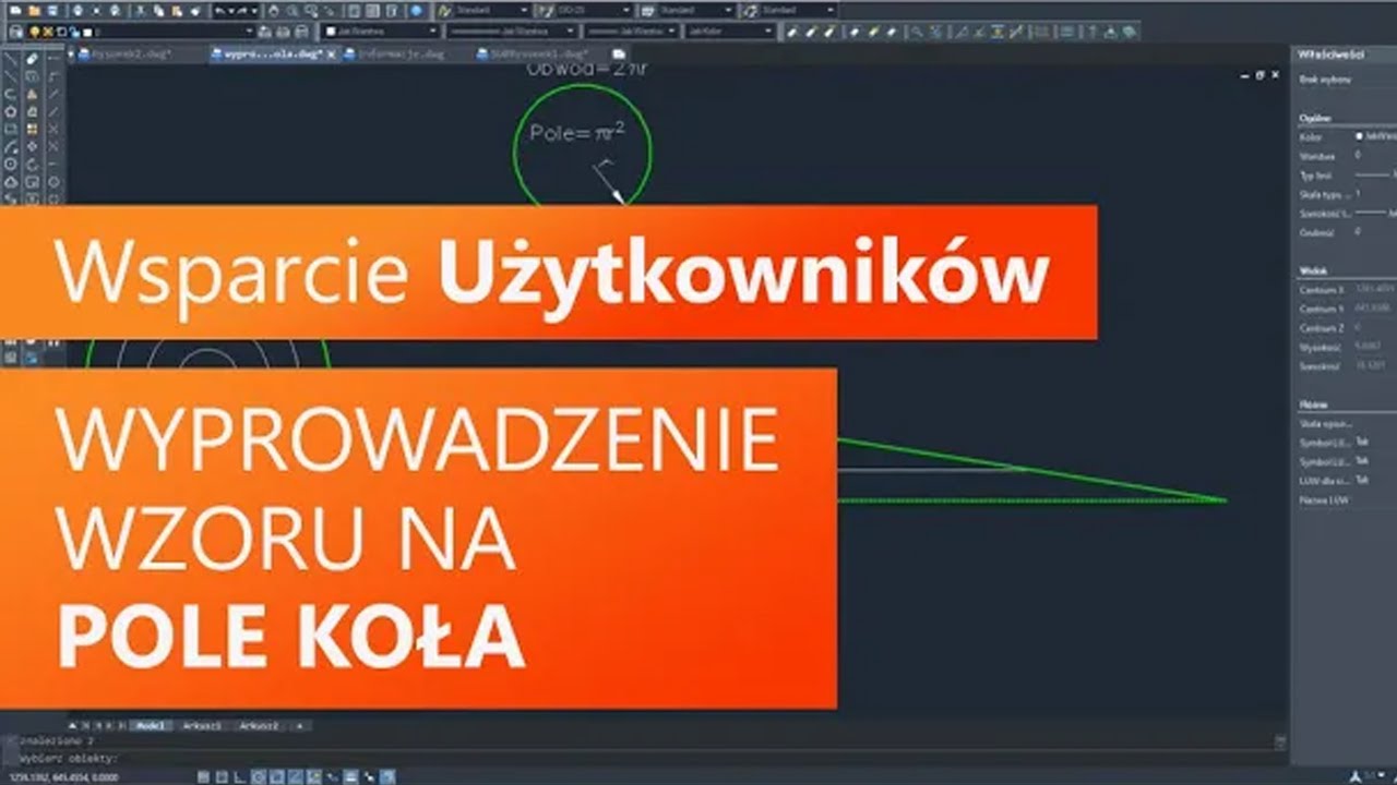 Wyprowadzenie wzoru na pole kola