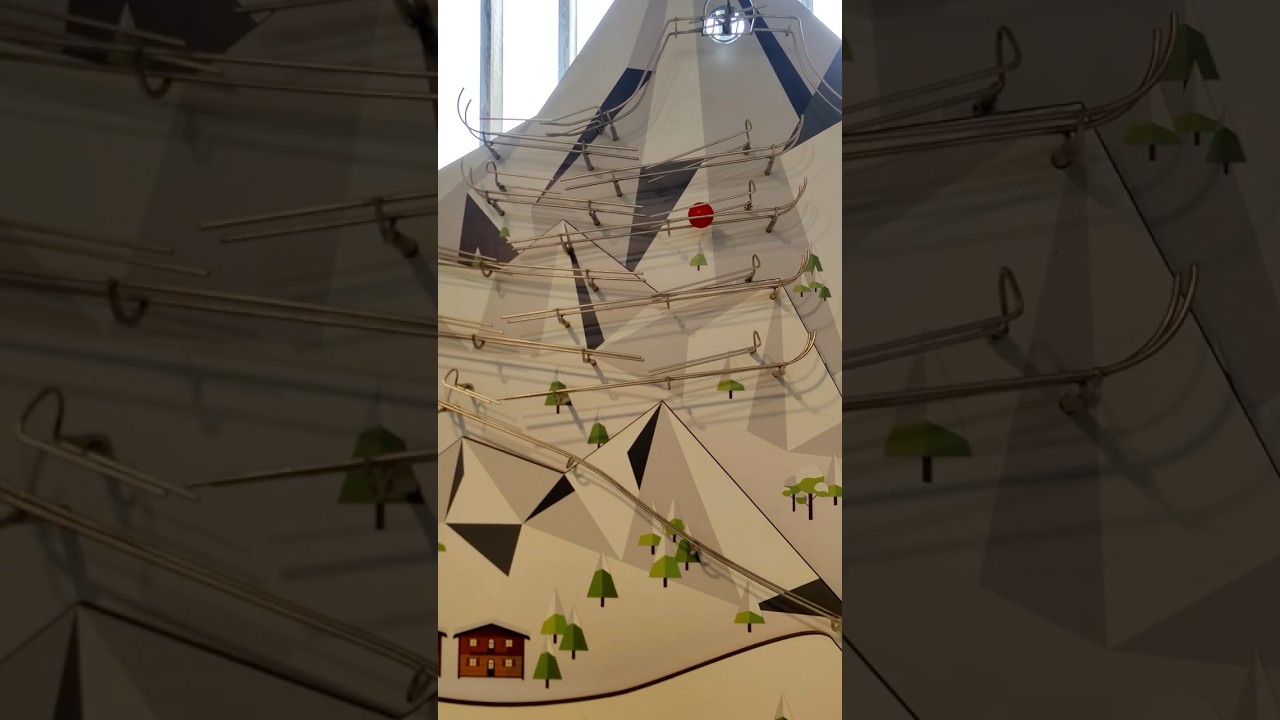 Swiss Alpine Marble Run at Gotthard Highway Restaurant | #MarbleRun #Switzerland