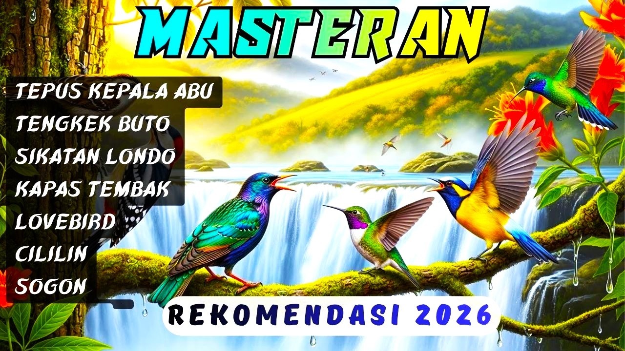 Rahasia Juara | MASTERAN MURAI BATU, CUCAK HIJAU, KACER, CENDET, TLEDEKAN, ANIS MERAH, KAPAS TEMBAK