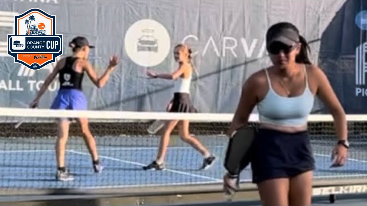 5.0 | RISING JUNIOR PLAYERS vs ASIAN PROS | Elsie Hendershot/Leah Jones vs Ken Tam/Mia Azizul |SoCal