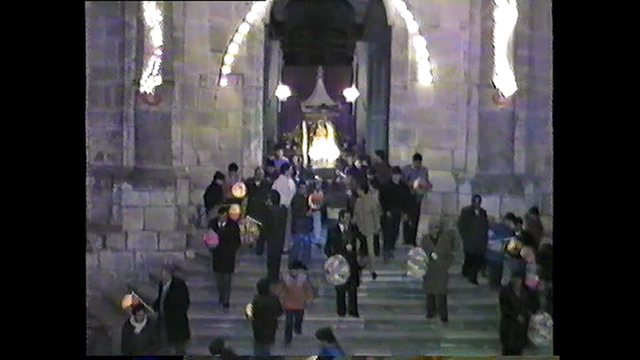 Fioccolata in onore della festa di San Giuseppe Mussomeli - (18-3-1987)