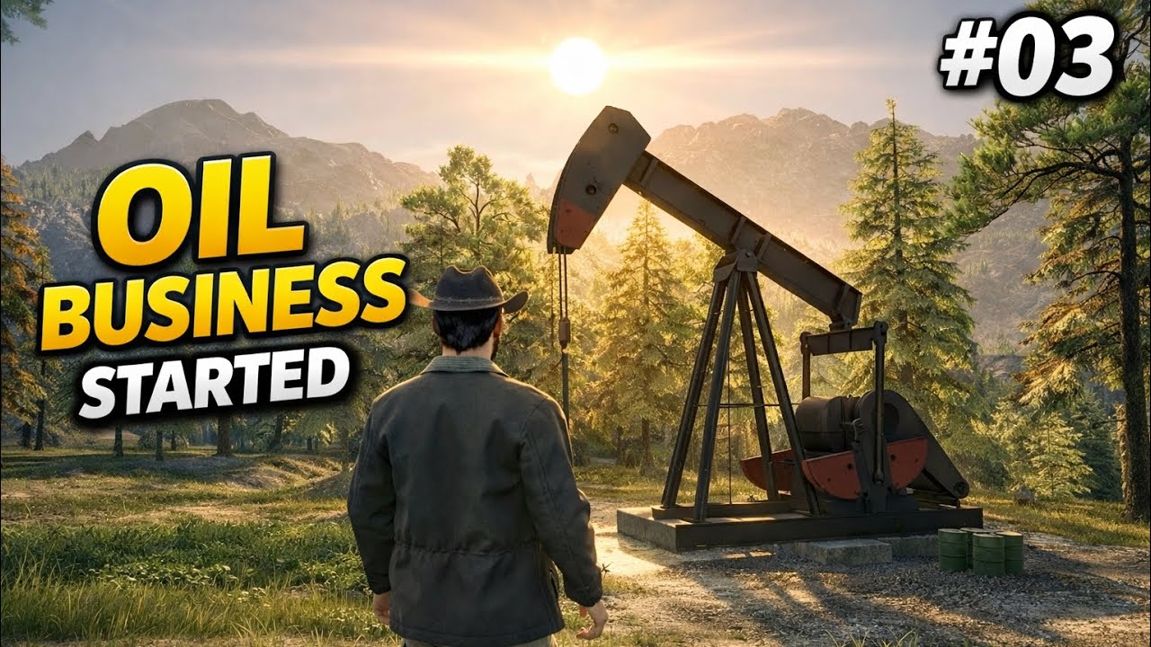 Make money in Ranch simulator to try oil business 😜😁