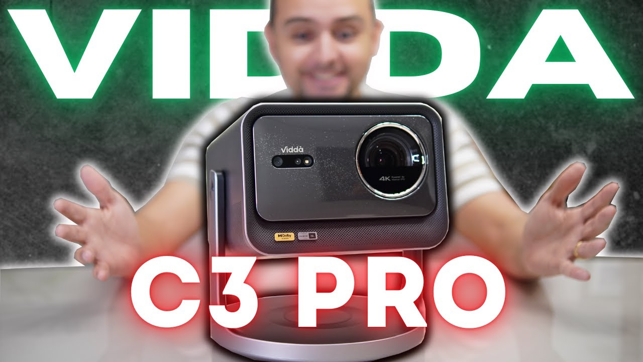 💙A MINHA ESCOLHA💙 Projetor VIDDA C3 PRO Review