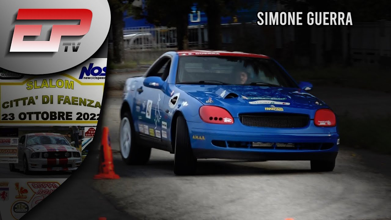 Simone Guerra | Mercedes SLK | Slalom Faenza 2022