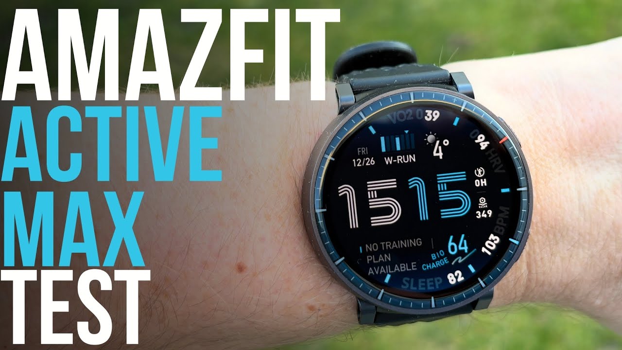 Amazfit Active Max Test - eine gute günstige Garmin Alternative?