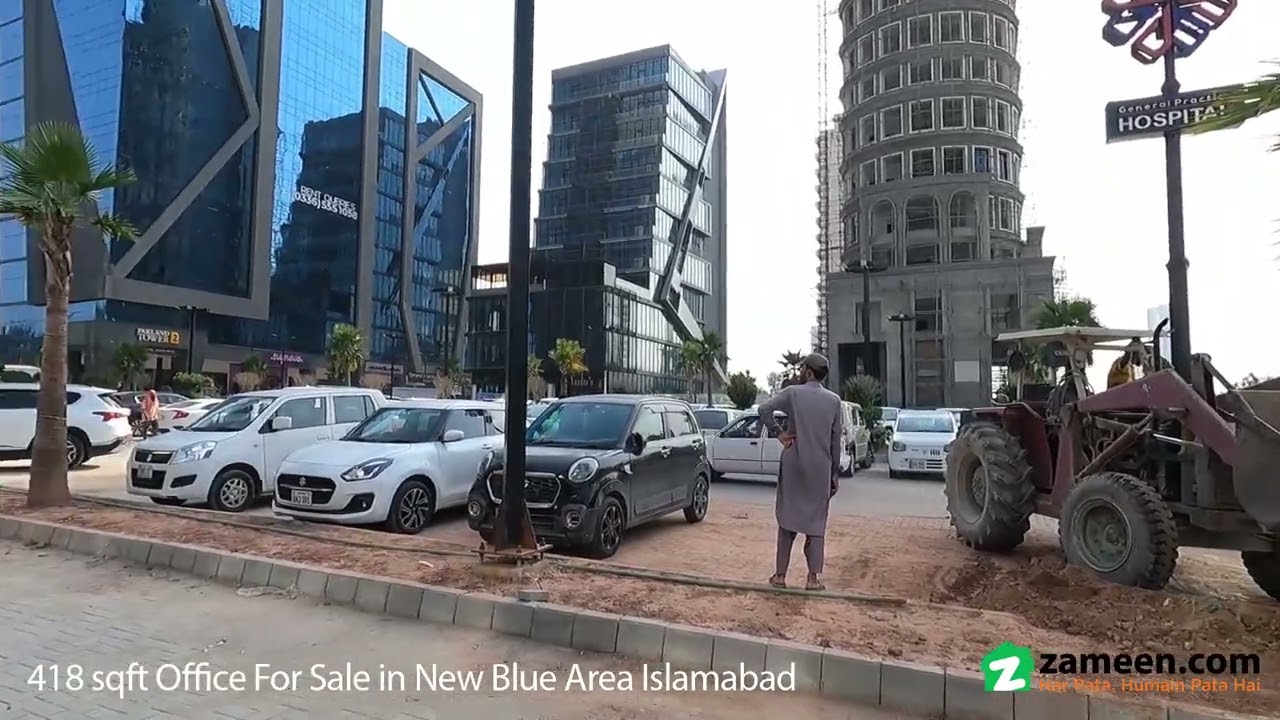 1.9 MARLA OFFICE FOR SALE IN NEW BLUE AREA ISLAMABAD
