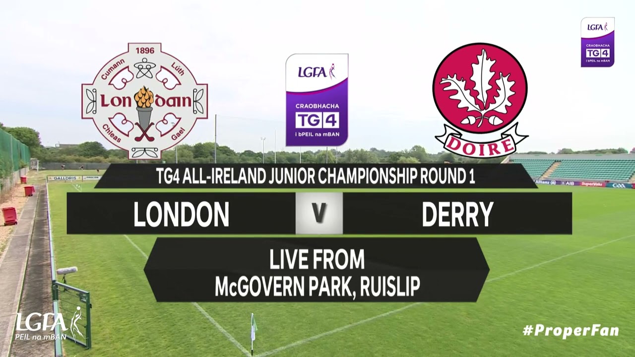 2023 06/17 London v Derry - TG4 Junior Championship Group B Round 1