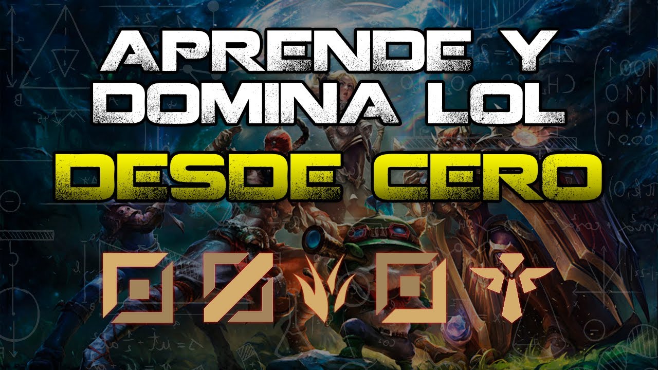 ✍️ GU&Iacute;A DE LOL PARA PRINCIPIANTES! 🤓 👉 SI ERES NUEVO TIENES QUE VER ESTO!👈
