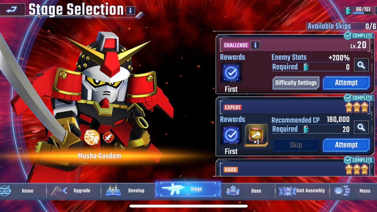 Fierce enemy assault Musha level 20 (unstoppable & Lightning-fast)