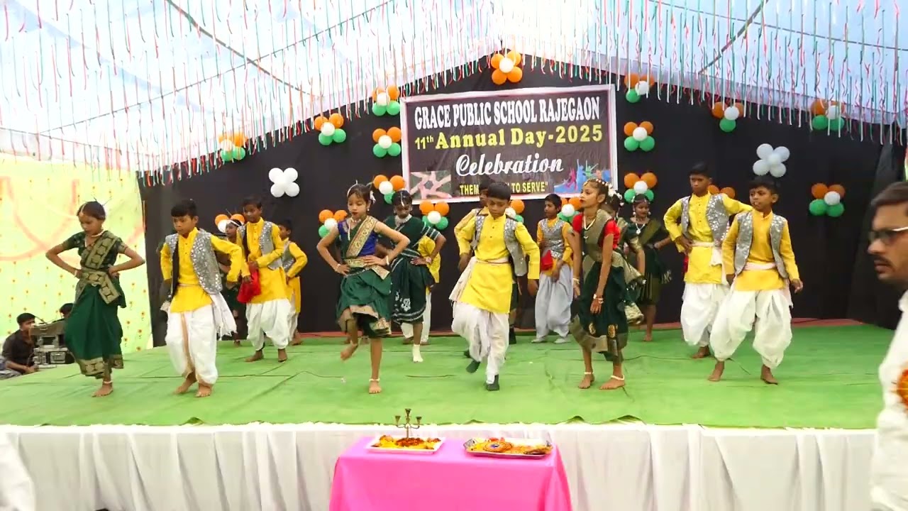 Adiwasi Dance by Grace public School Rajegaon
