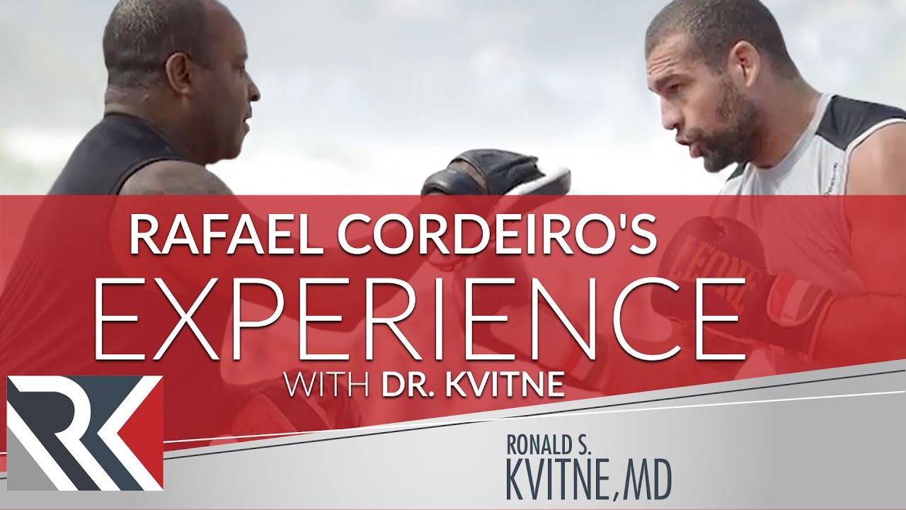 Rafael Cordeiro's experience with Dr. Kvitne