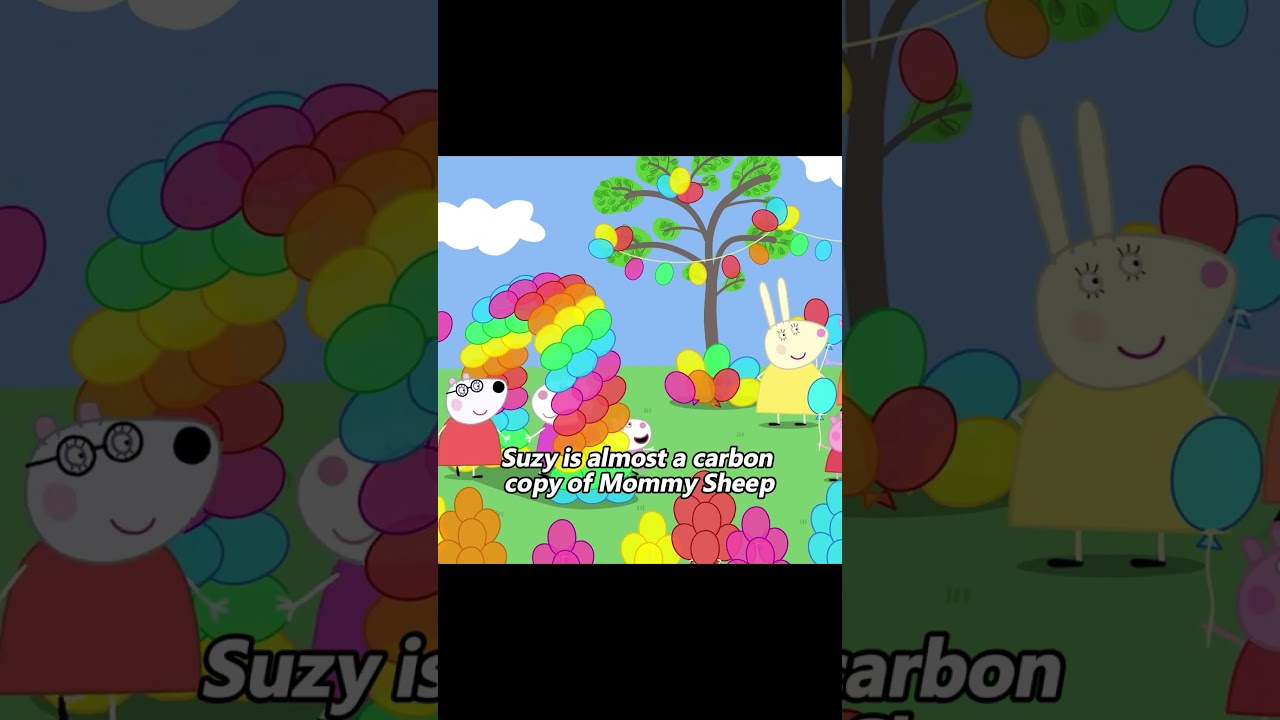 Suzy Sheep is actually a clone! #peppapig #peppa #theory #suzysheep