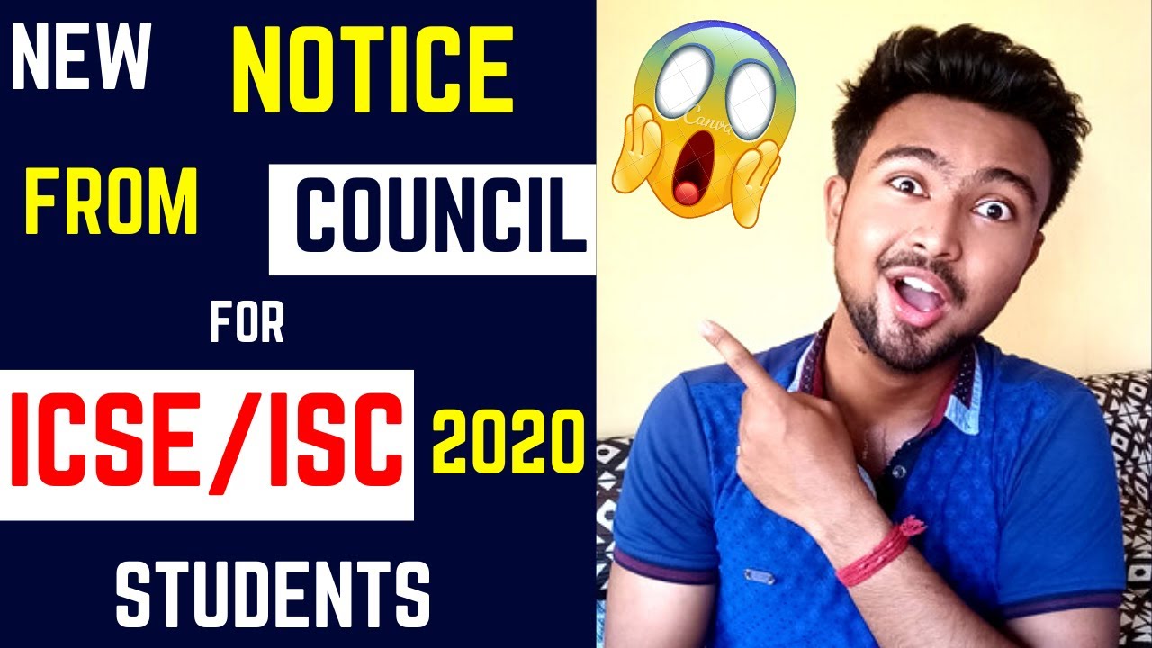 New Notice from CISCE council for ICSE/ISC 2020 Students || Digital classroom on Television ?