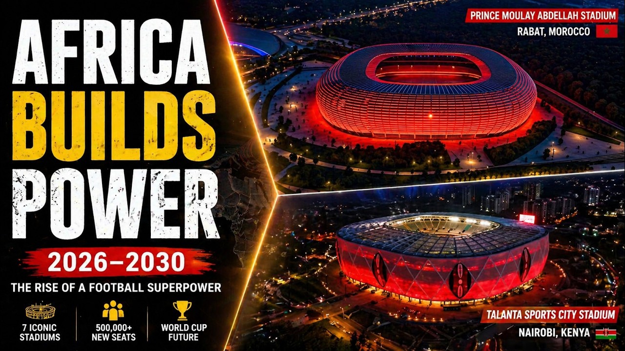 Africa&rsquo;s Iconic Stadiums 2026&ndash;2030 | Football Power Rising!