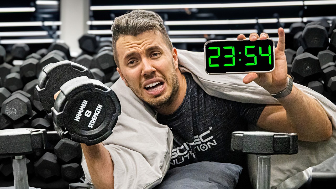 Nem aludhatok amíg 100.000 KG-ot meg nem emeltem!