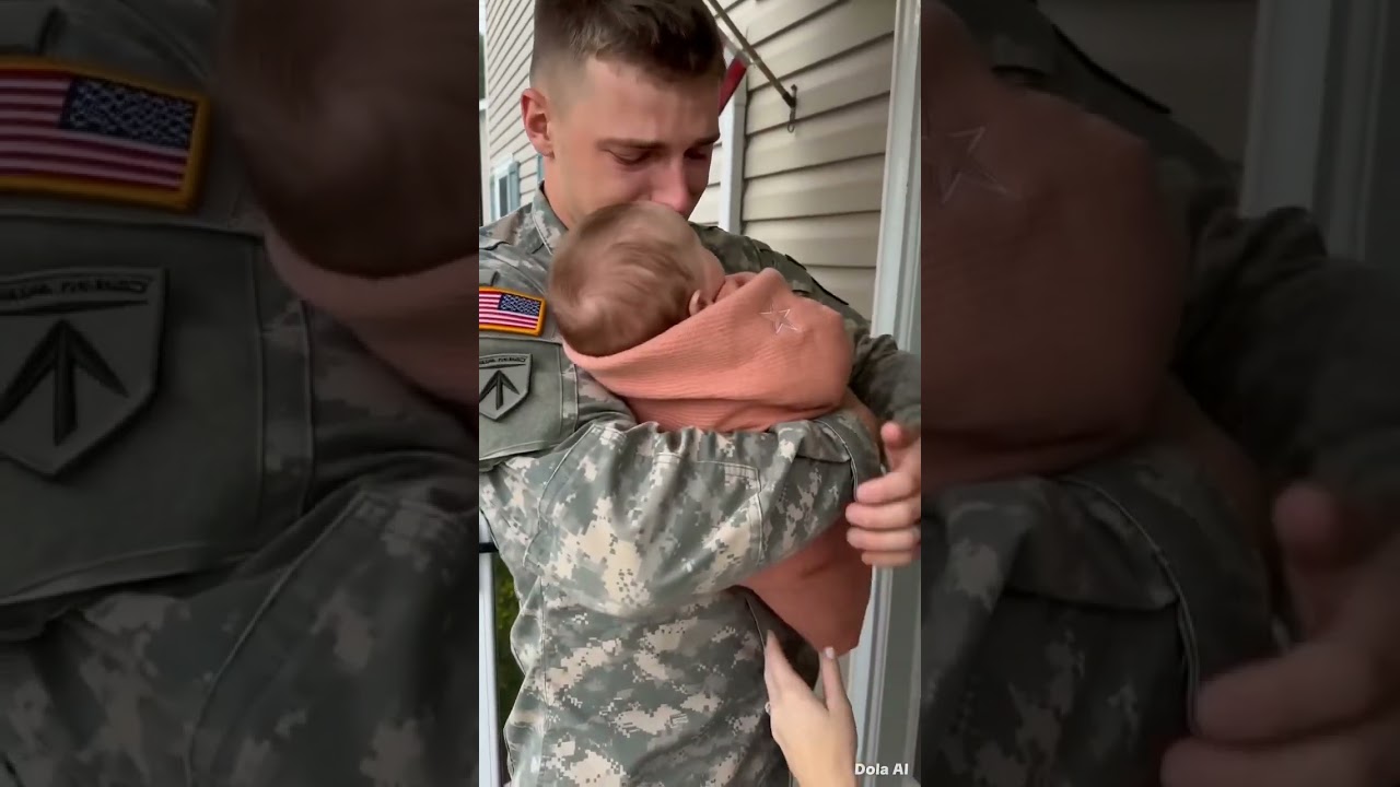 A soldier's measured words before deployment goodbye 💔🇺🇸 #MeasuredWords #MilitaryDeployment #US