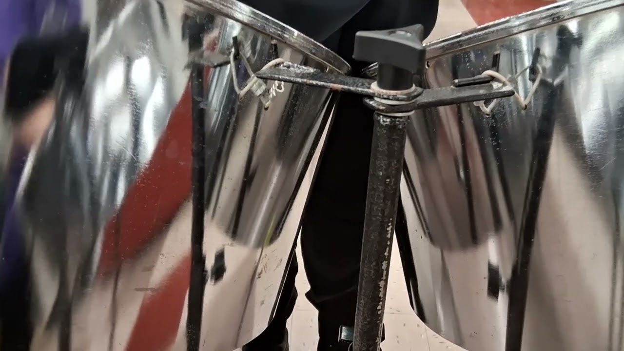Welty Middle school steel band rehearsal 