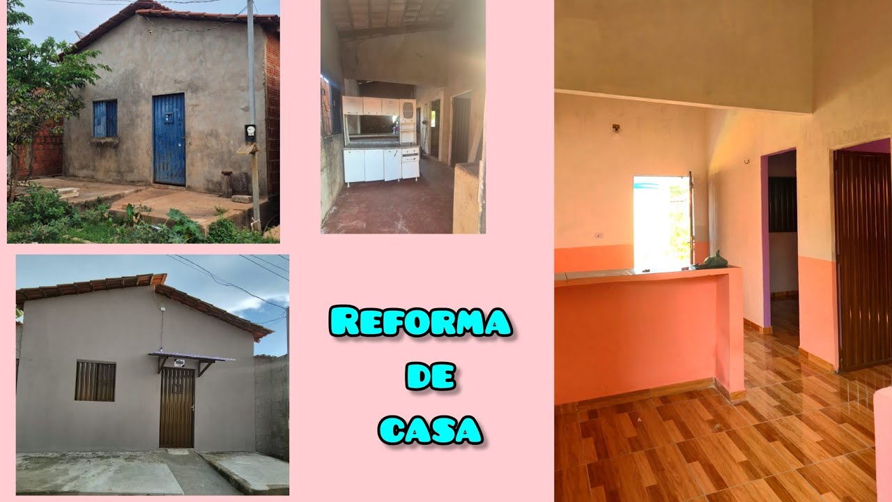 MEU PRIMEIRO VLOG .REFORMANDO UMA CASA