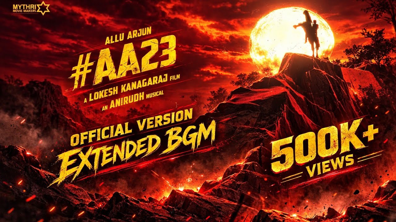 AA 23 Announcement Video | Icon Star Allu Arjun | Lokesh Kanagaraj | Anirudh | Tony John